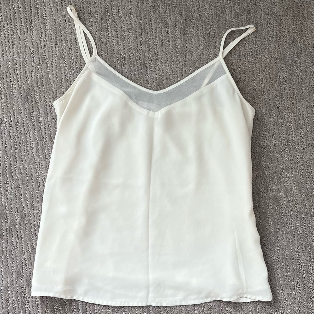 Banana Republic White Tank